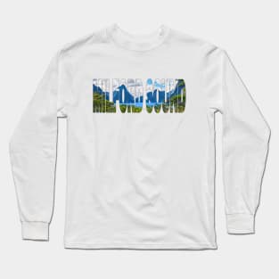 MILFORD SOUND - South Island New Zealand Fiord Long Sleeve T-Shirt